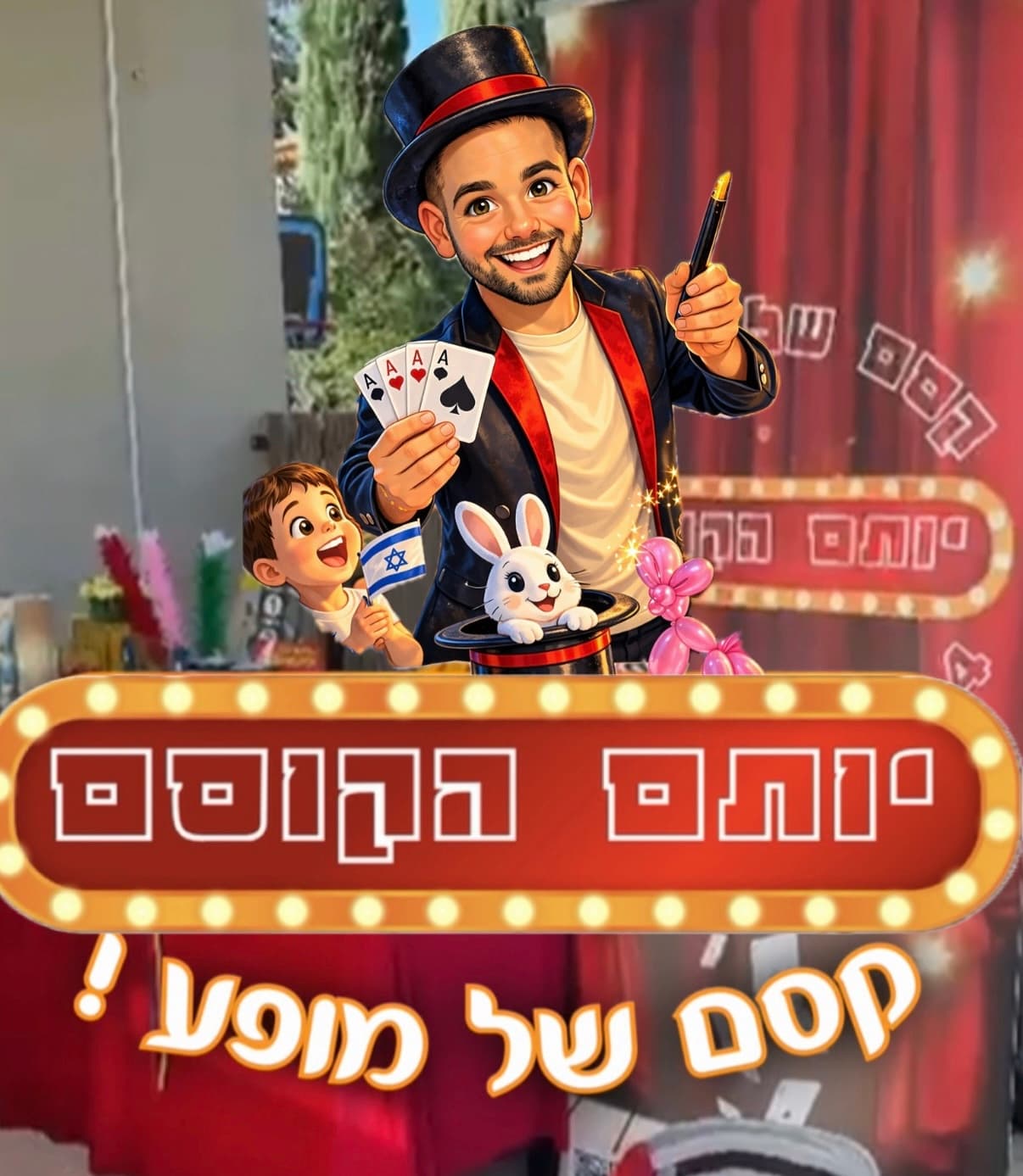 יותם הקוסם- קסם של מופע